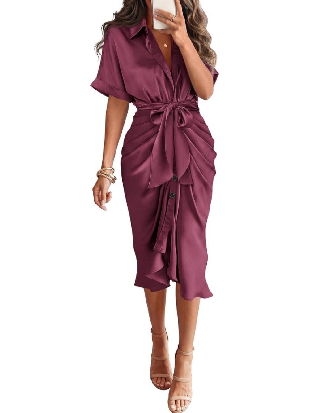 Chic Maxi Dress for Women | Business Casual Outfit | Stylish & Comfortable
